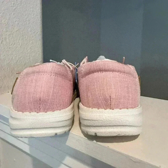 Hey Dude Wendy Youth Linen Black 130124987 - Kids Youth Sz: 2 - Picture 7 of 10